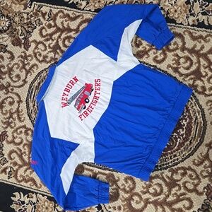 80s 90s Windbreaker Jacket Coat Weyburn Firefighters 1980 1990 Saskatchewan